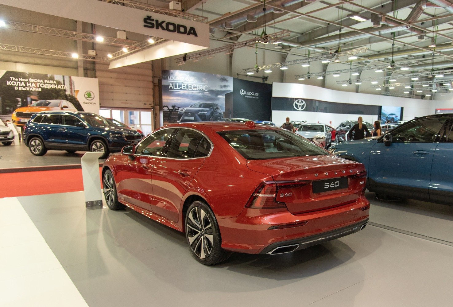 Sleek rear design with LED taillights and dual exhausts