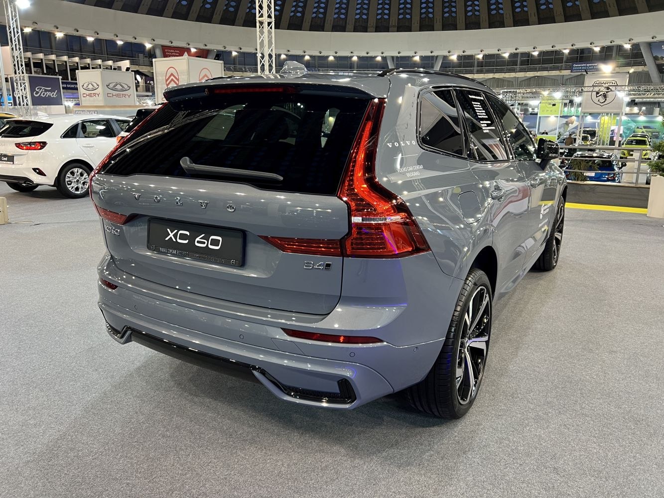 Distinctive LED tail lights and sporty alloy wheels on modern SUV rear