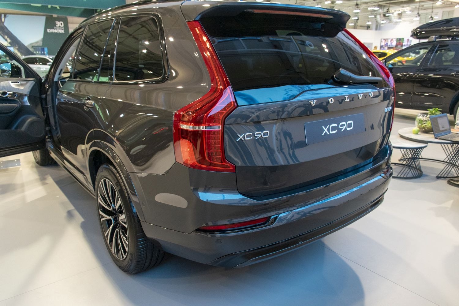 Rear and side view with LED tail lights and alloy wheels
