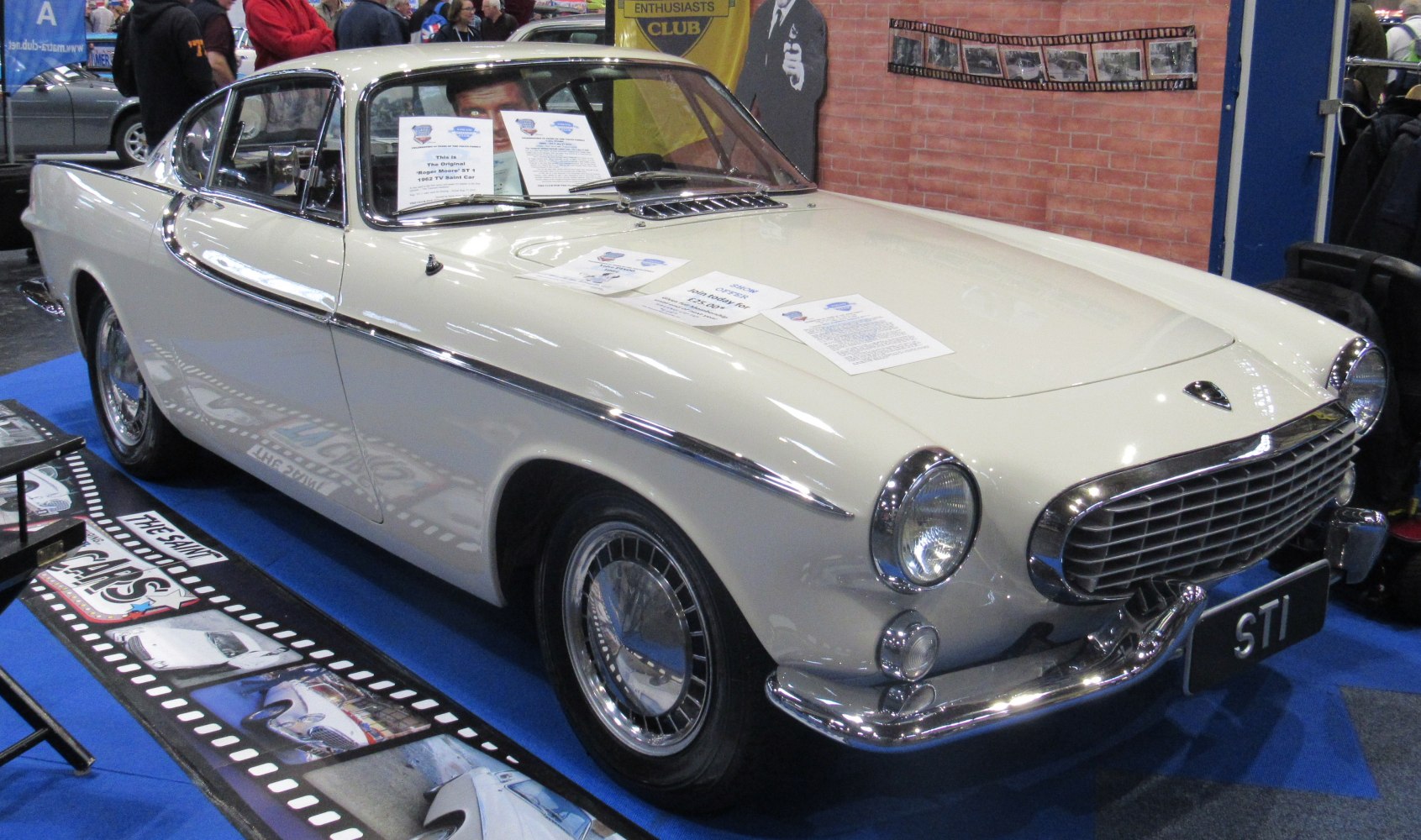 Classic vintage coupe with distinctive front grille and chrome detailing
