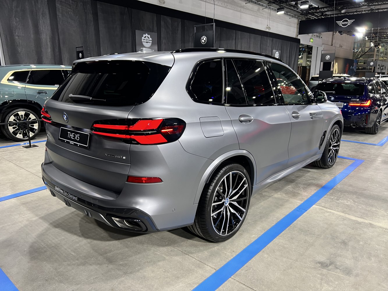 Rear and side profile with modern tail lights and dual exhaust