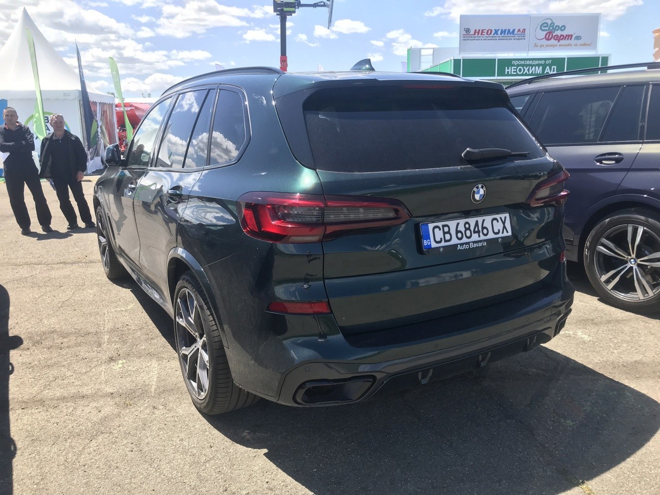 Rear design with LED tail lights and sporty alloy wheels