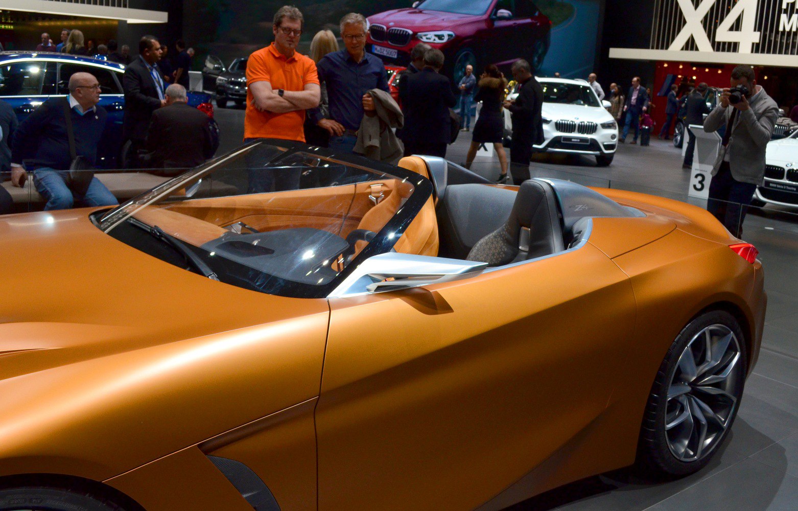 Open-top roadster interior with sleek exterior design.