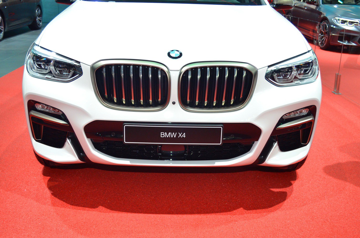 Front grille and LED headlights design
