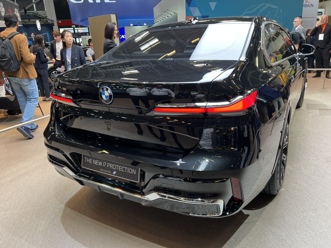 Rear design with sleek LED taillights and aerodynamic styling.