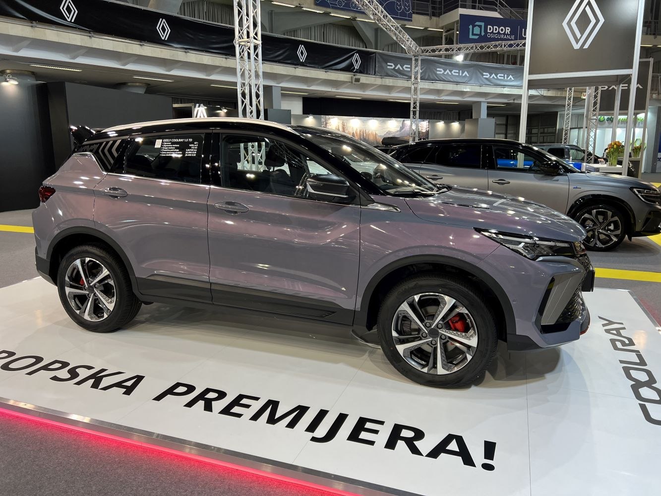 Sleek SUV side profile with modern alloy wheels in grey finish