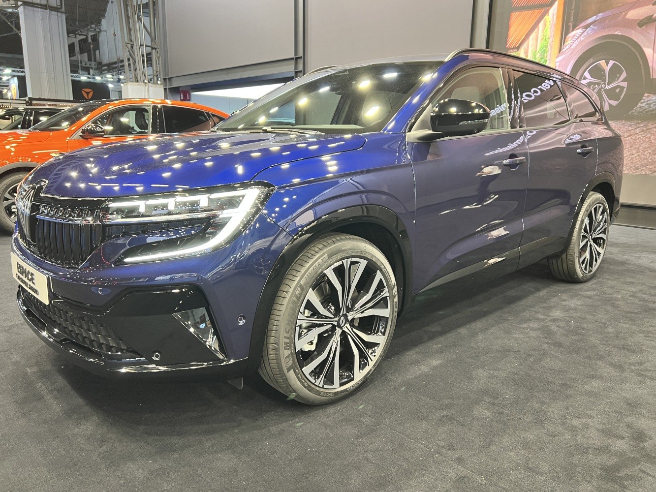 Modern SUV with LED headlights and alloy wheels