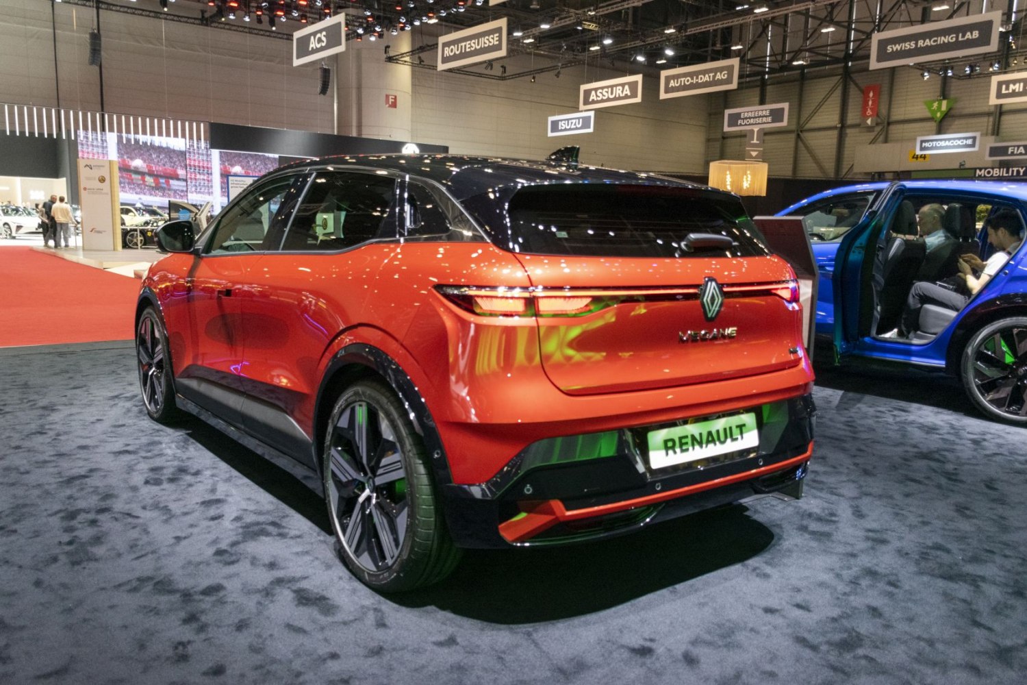 Rear and side profile with sleek tail lights and modern rims
