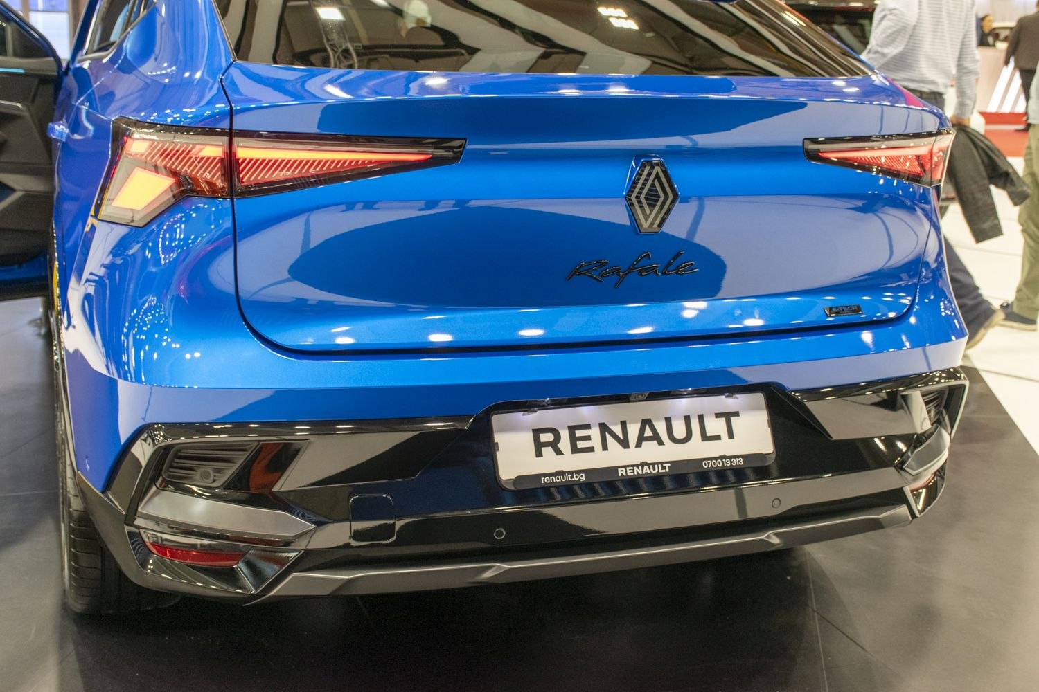 Sleek rear design with modern LED tail lights and aerodynamic features