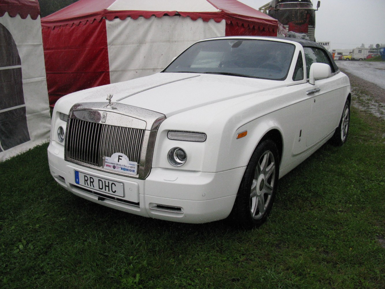 Luxury convertible with iconic front grille and elegant design