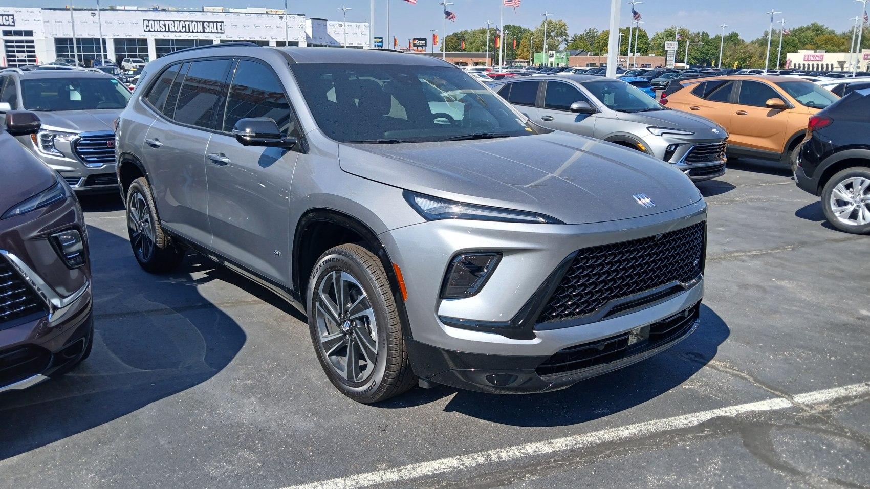 Modern SUV with bold grille and sleek LED headlights