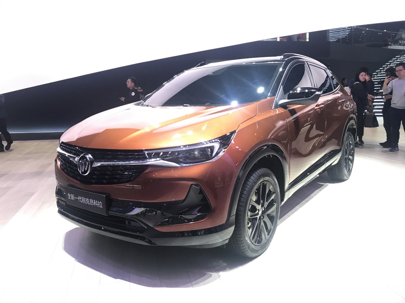 Front and side view with LED headlights and alloy wheels