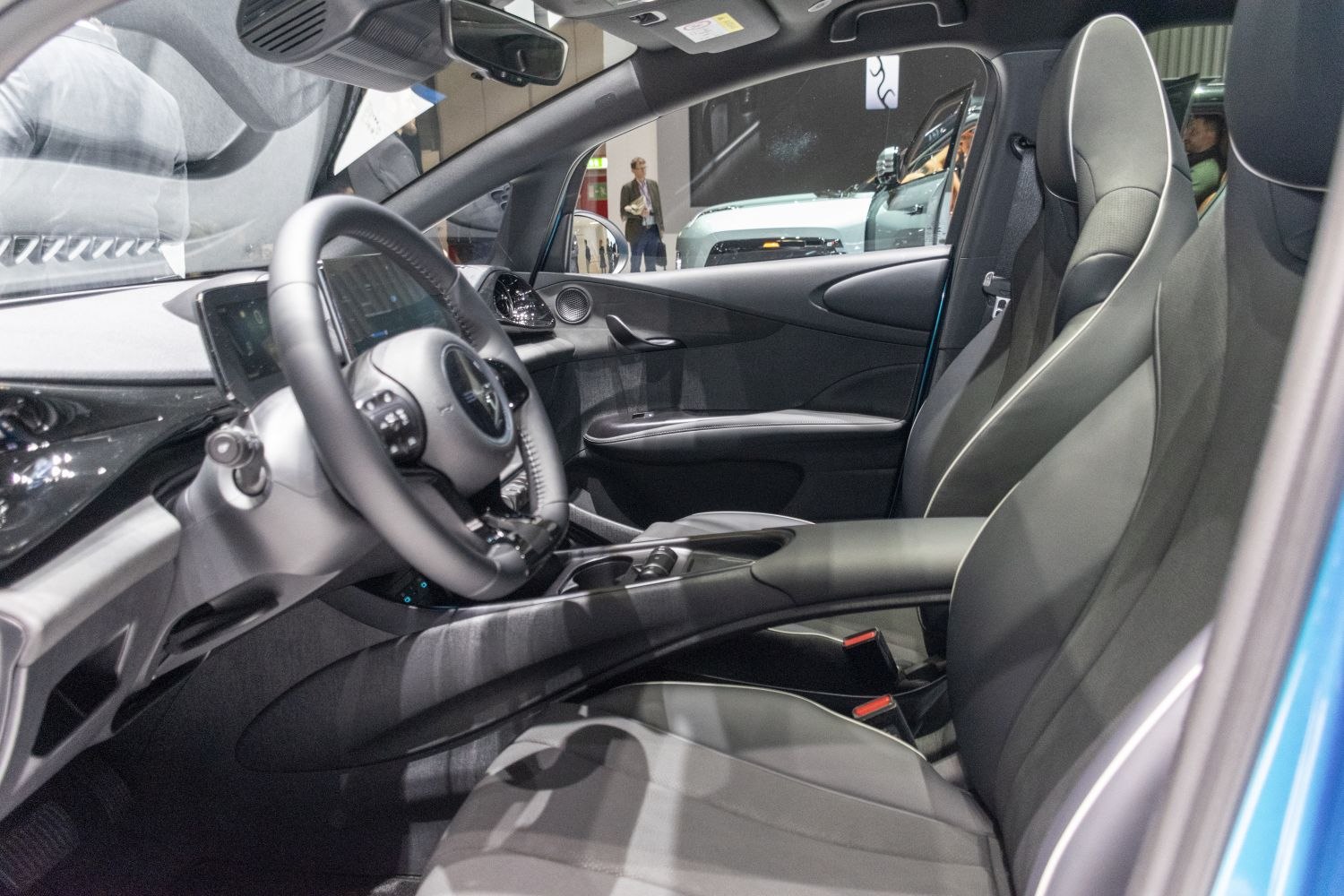 Digital instrument panel and ergonomic driver and passenger seats