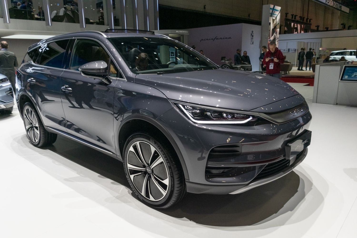 Sleek front and side SUV view with LED headlights and alloy wheels
