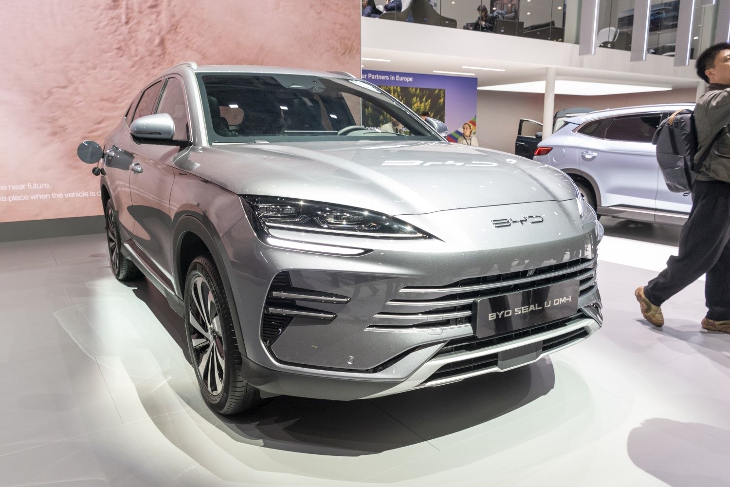 Modern SUV front design with sleek LED headlights and aerodynamic styling