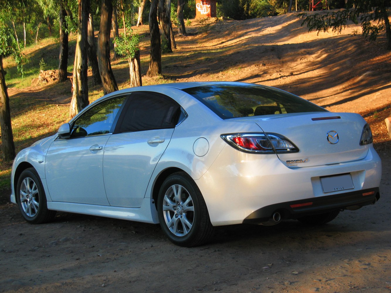 Rear side view showing alloy wheels and LED tail lights
