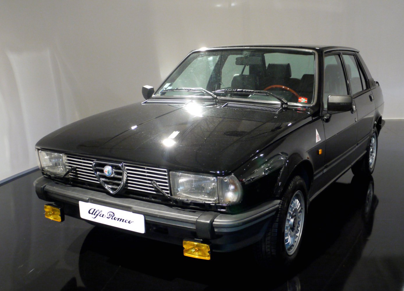Front angle view with grille, headlights, and fog lights