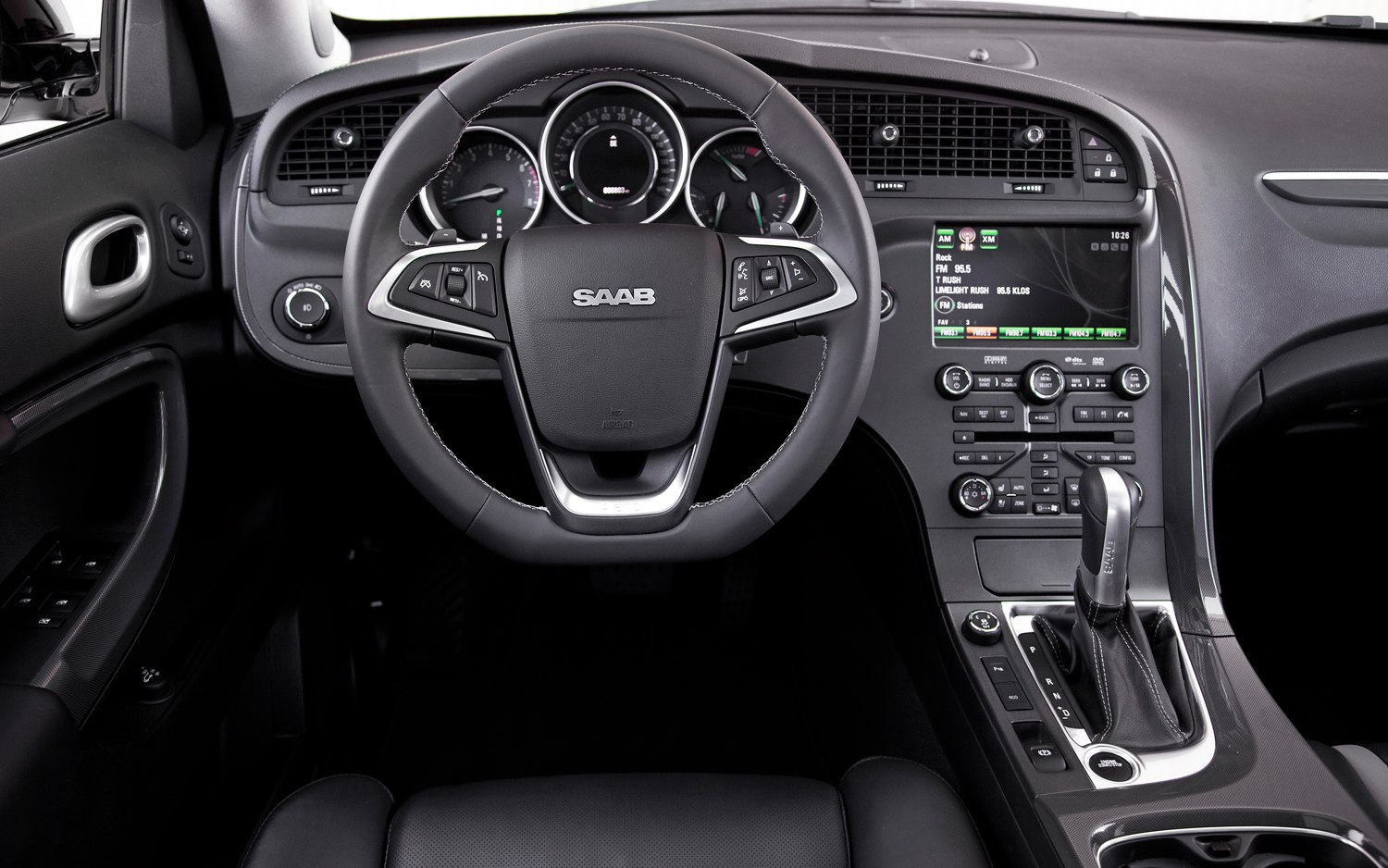 Multifunction steering wheel and advanced dashboard controls