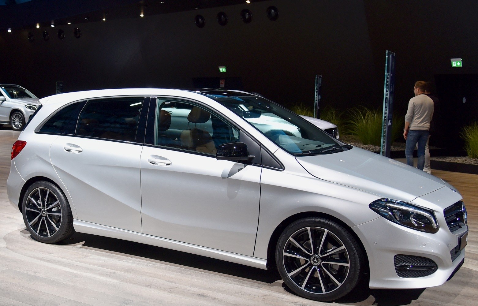 Side profile with sporty alloy wheels and sleek hatchback design