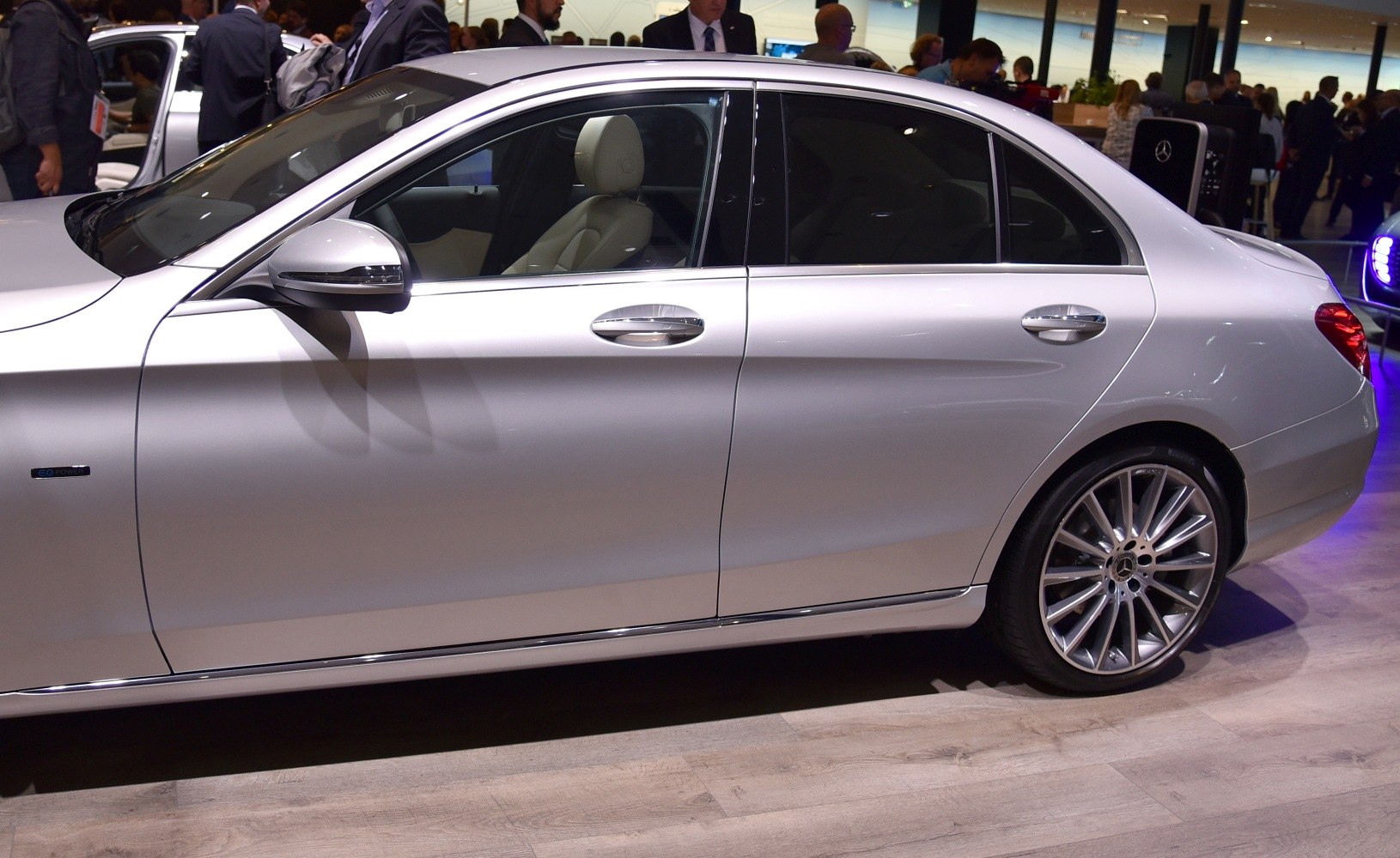 Side profile with doors and alloy wheel