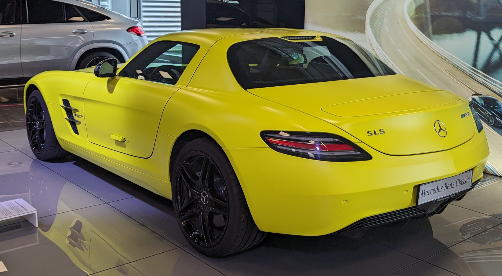 Rear and side profile with distinct taillights and aerodynamic body lines.
