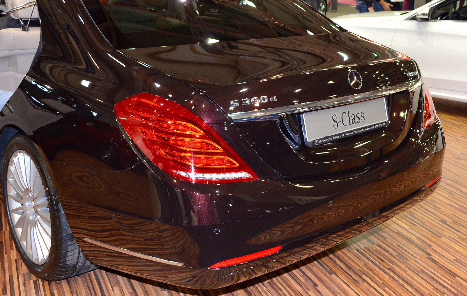 Distinctive rear tail lights and badge with sleek chrome detailing