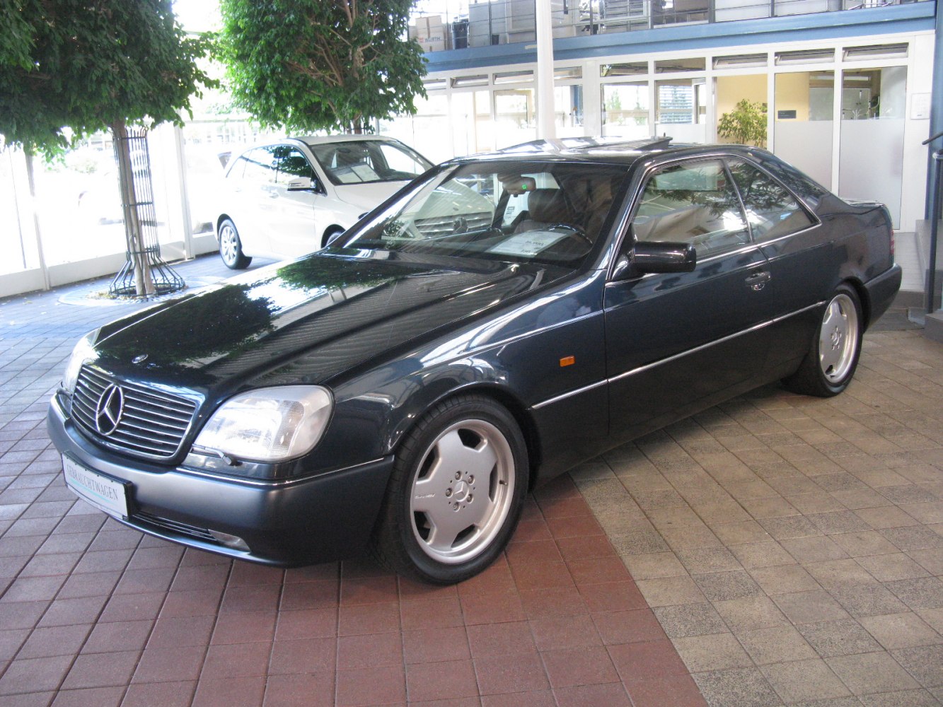 Sleek 1990s coupe with distinctive alloy wheels and aerodynamic body design