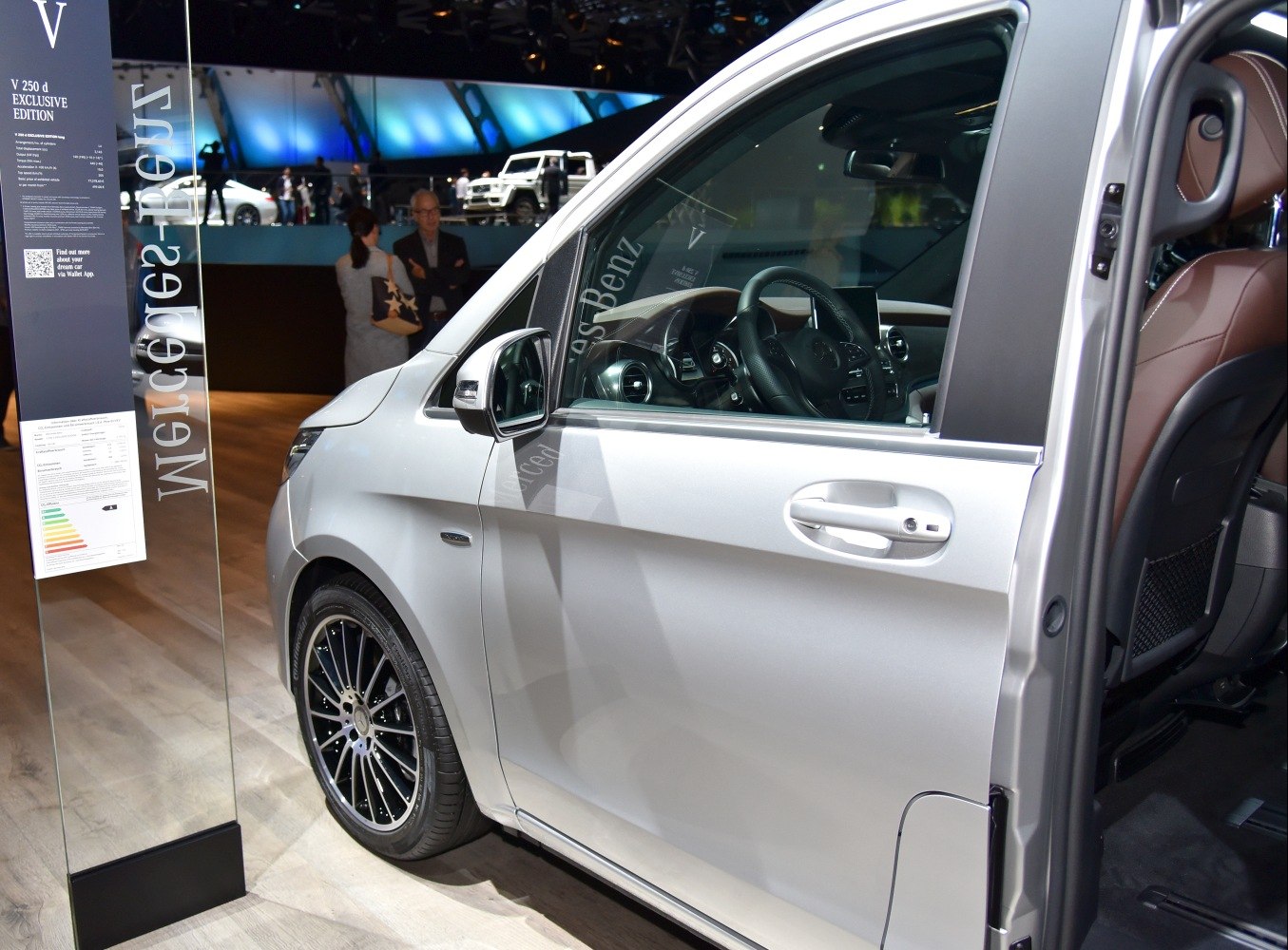 Interior, door, and side mirror details with luxury features