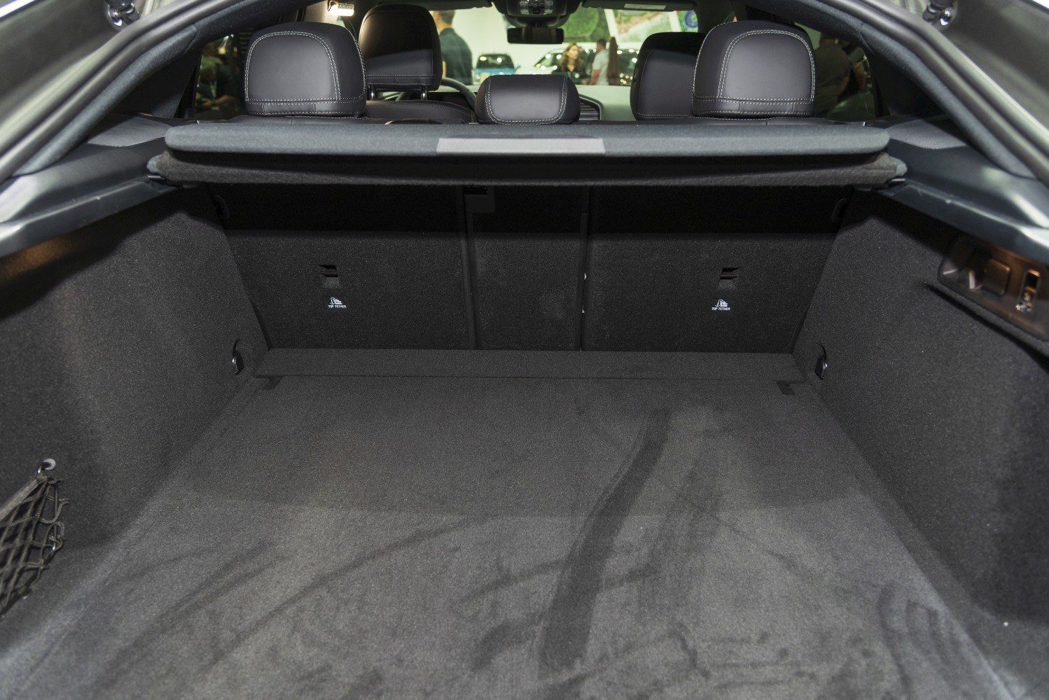 Spacious and practical rear cargo area with foldable rear seats