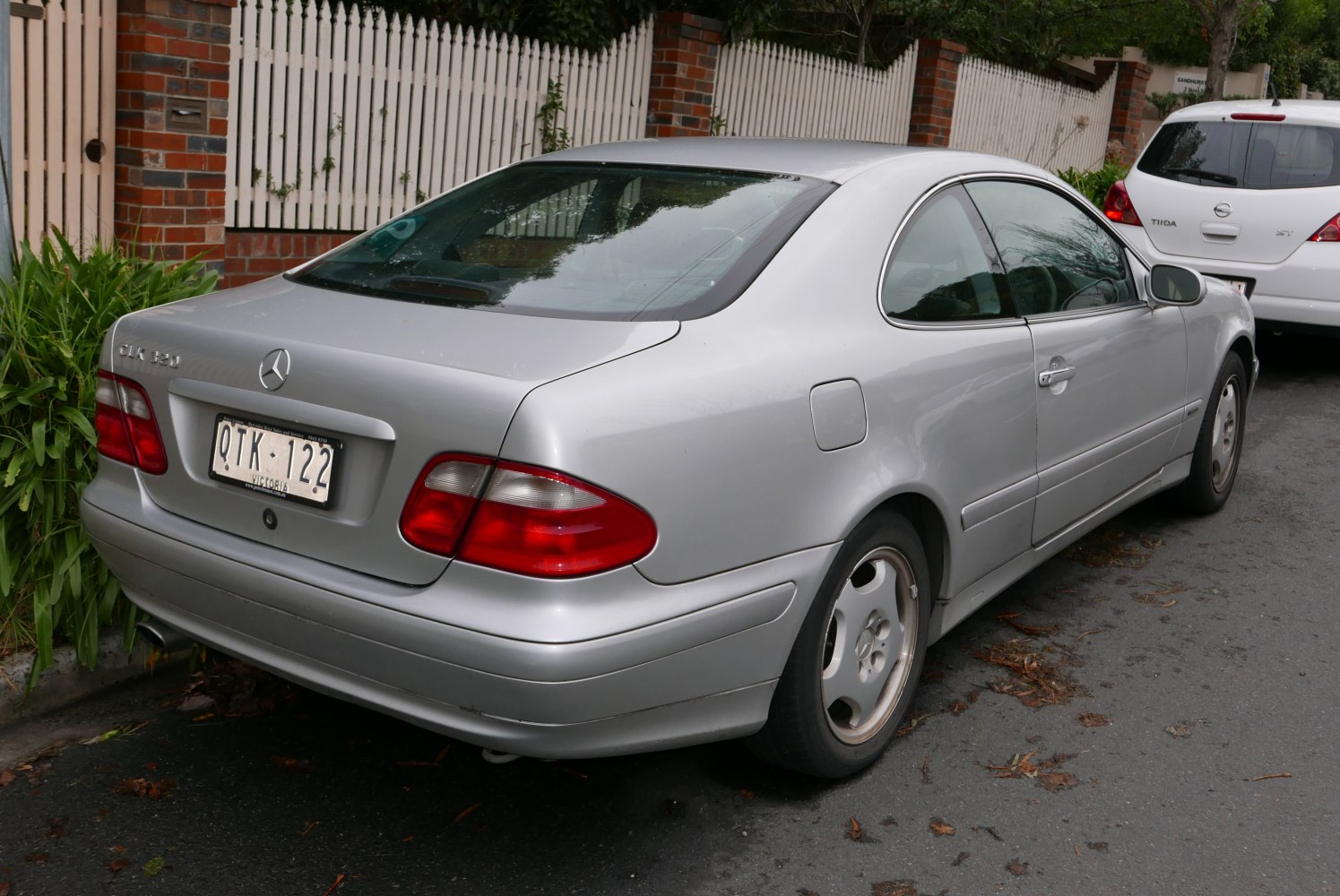 Rear styling and taillights of a 1999 facelift coupe