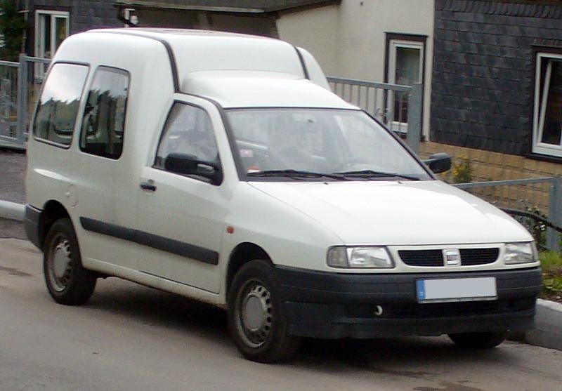Van with high roof and sliding side door
