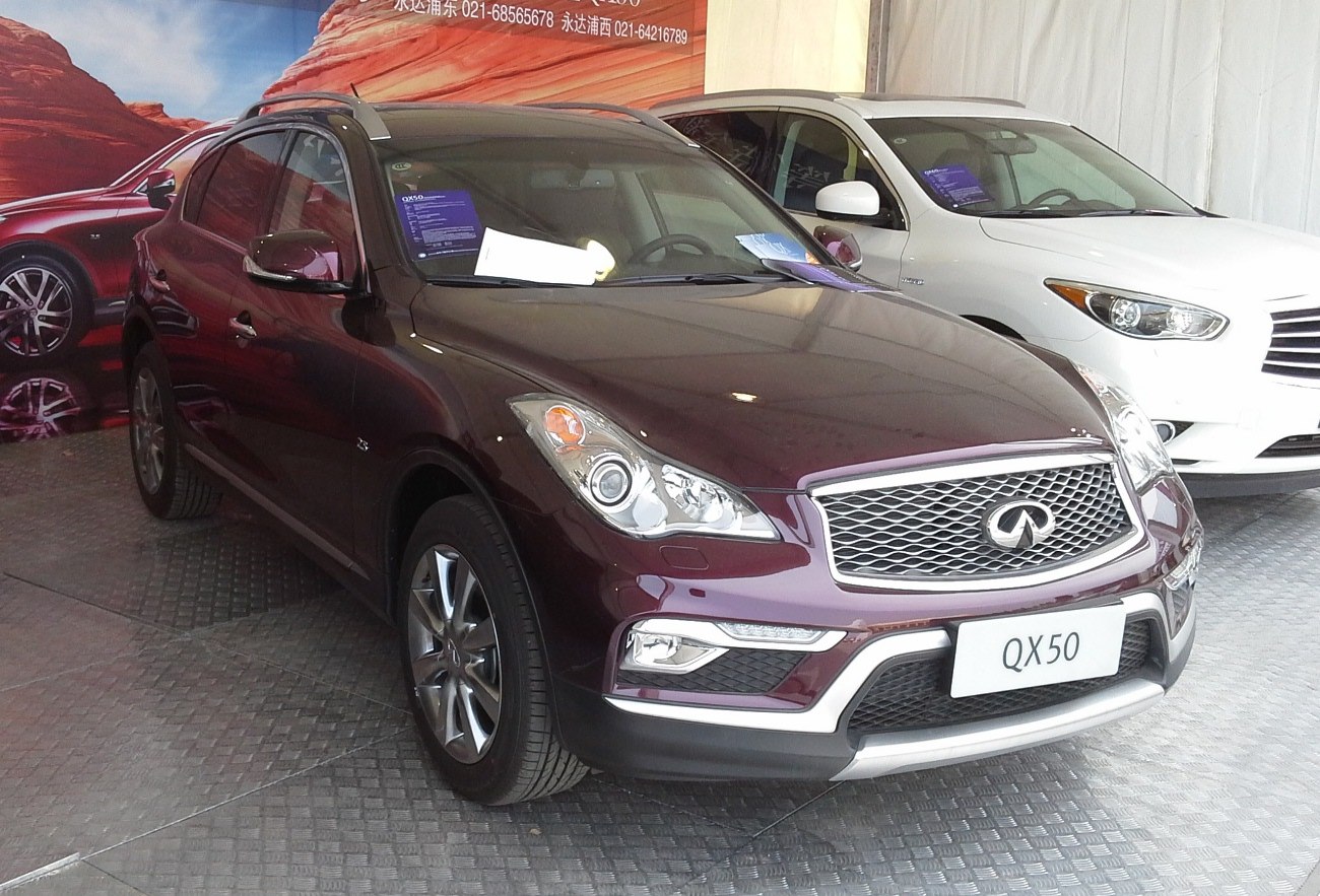 Front grille and headlight design of a luxury crossover SUV
