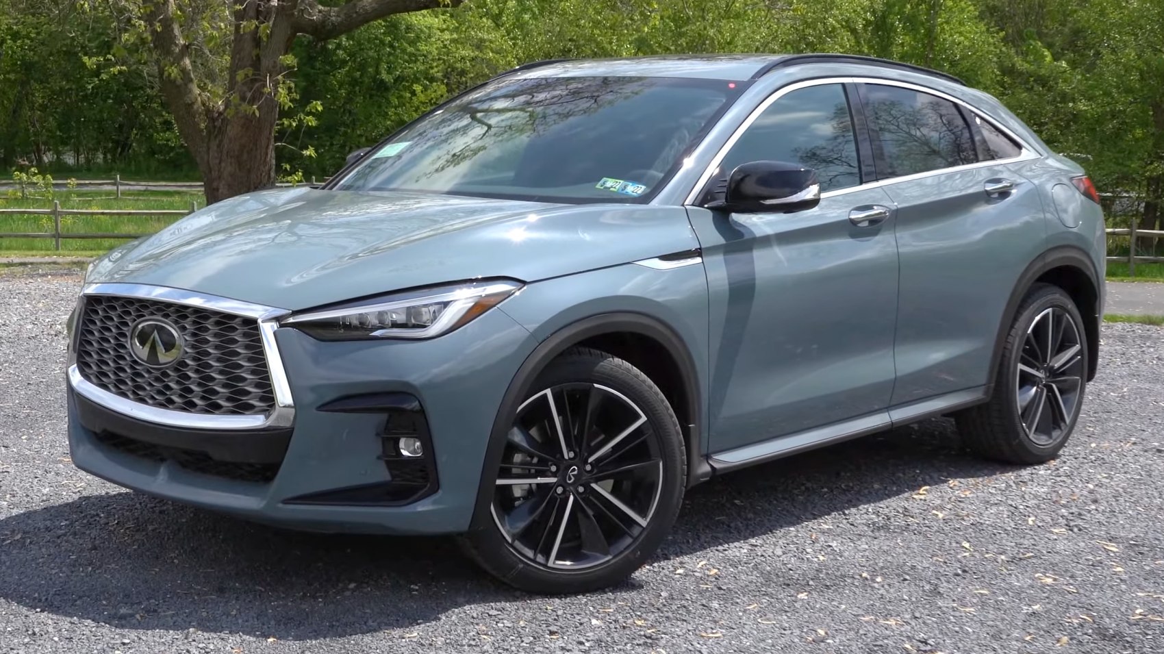 Sharp front grille and sleek alloy wheels of a modern SUV