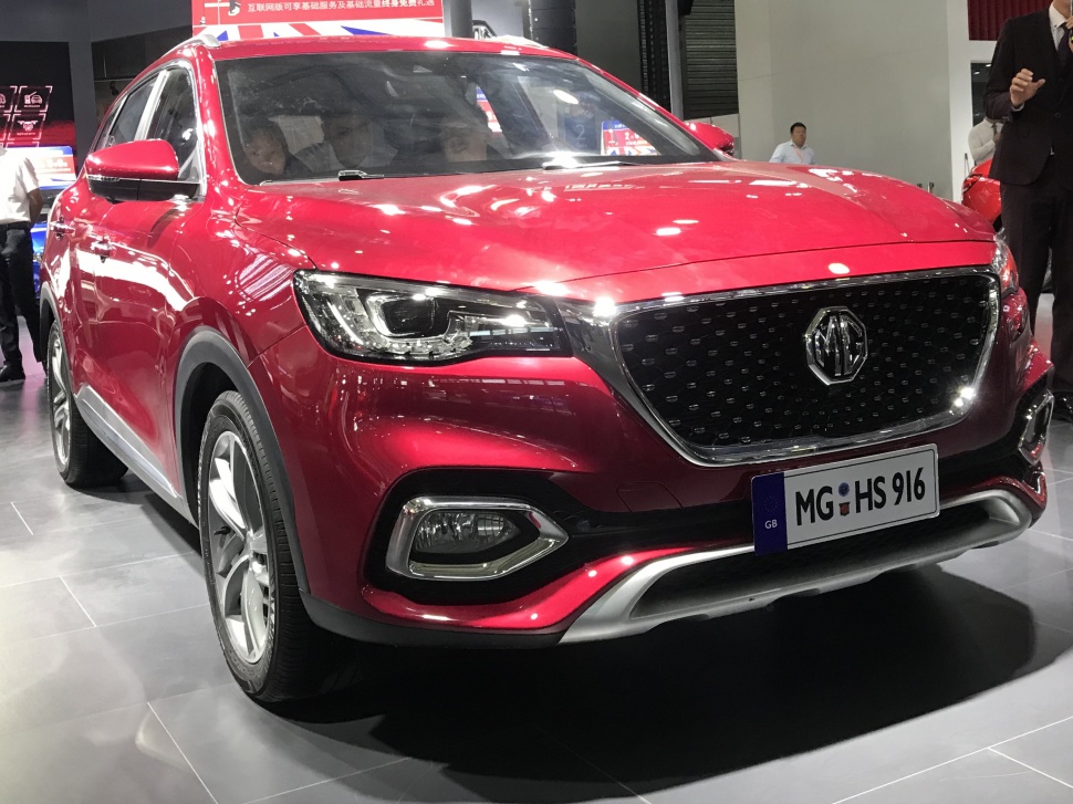 Front view of a modern SUV with LED headlights and alloy wheels
