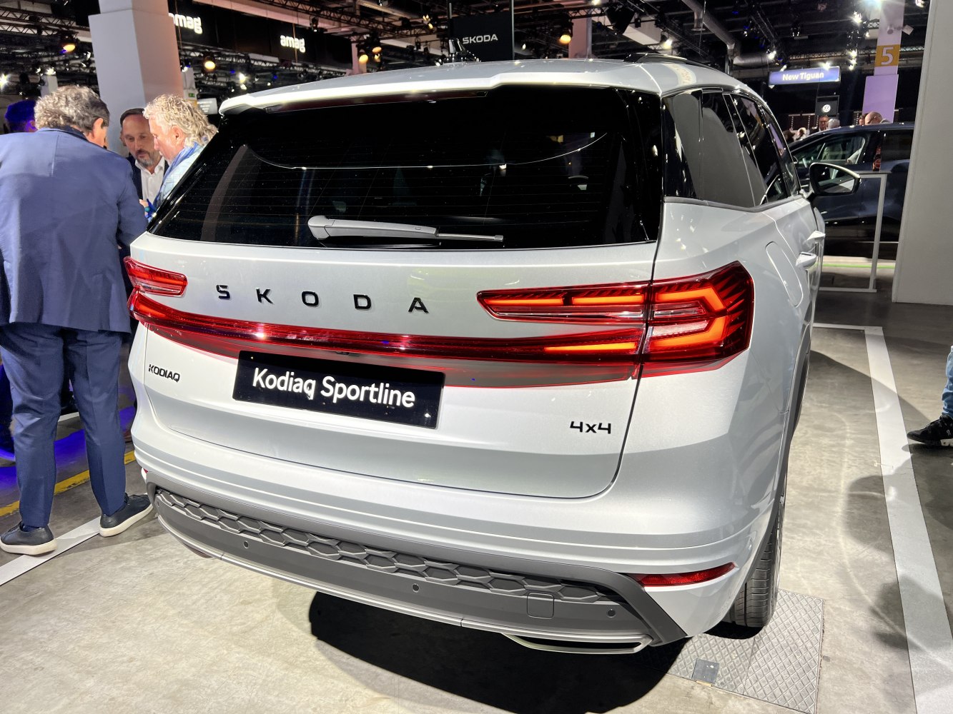Sleek LED taillights and rear design of a modern SUV with 4x4 badge