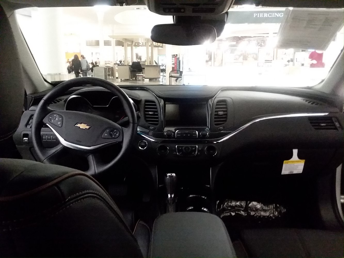 Dashboard and steering wheel interior design