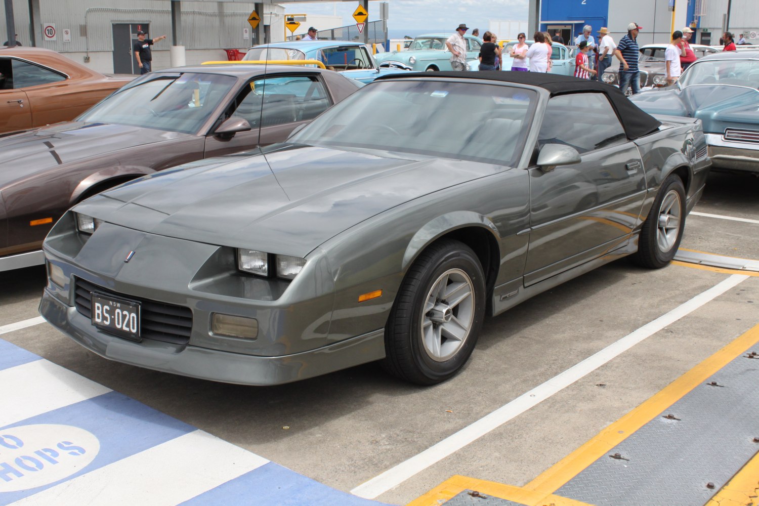 Angular front end and soft-top convertible design