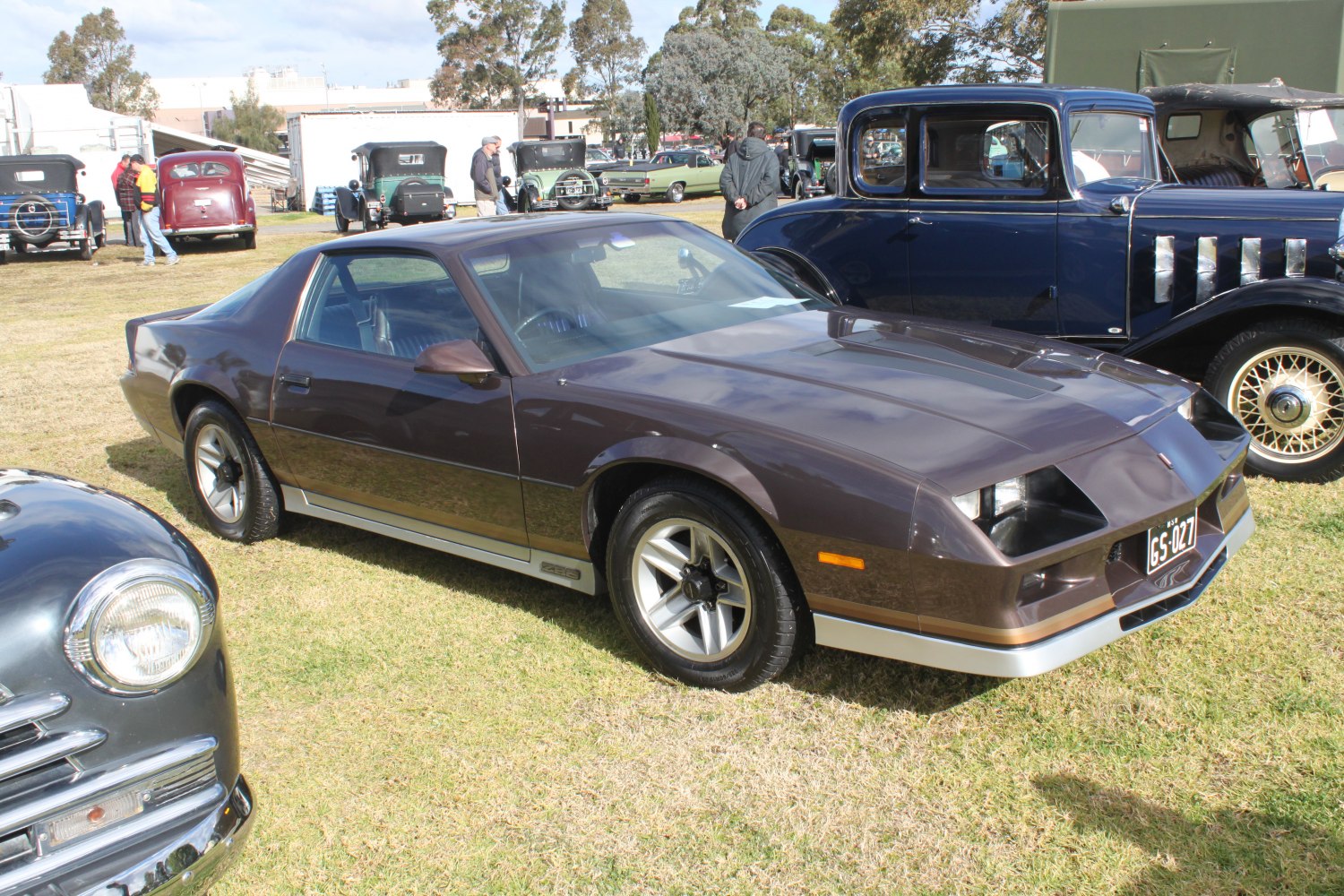 Z28 model Camaro III with T-Top roof and alloy wheels