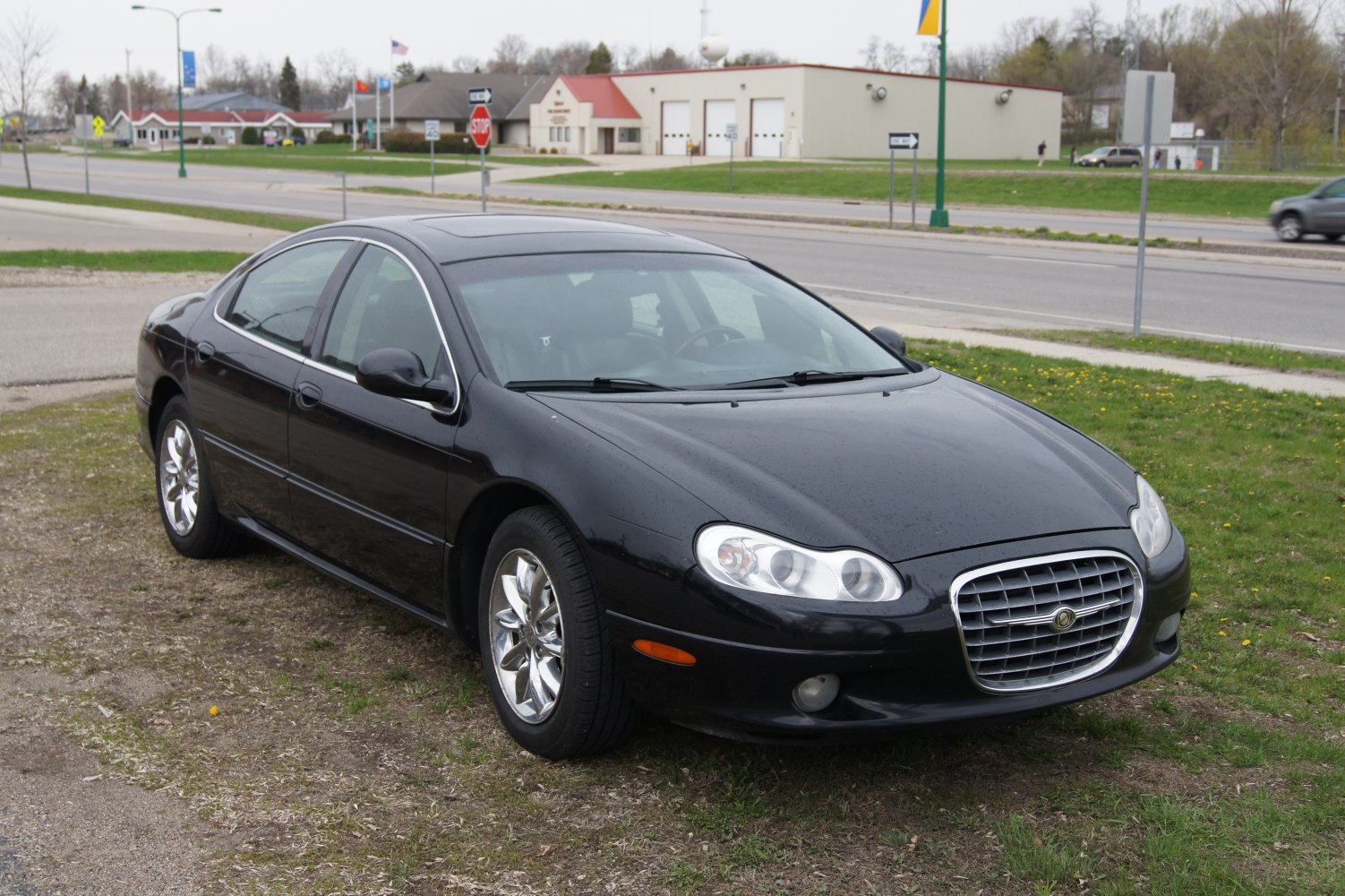 Front view of a mid-size sedan with rounded grille and dual rounded headlights