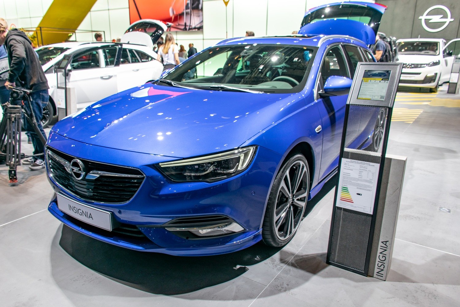 Front angled view with LED headlights and sporty alloy wheels