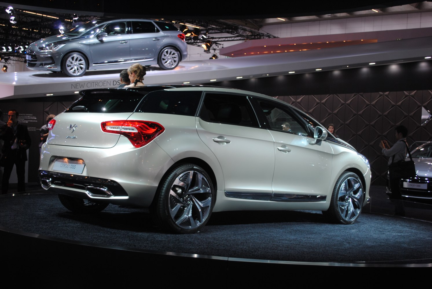 Rear and side view with modern alloy wheels and distinctive taillights