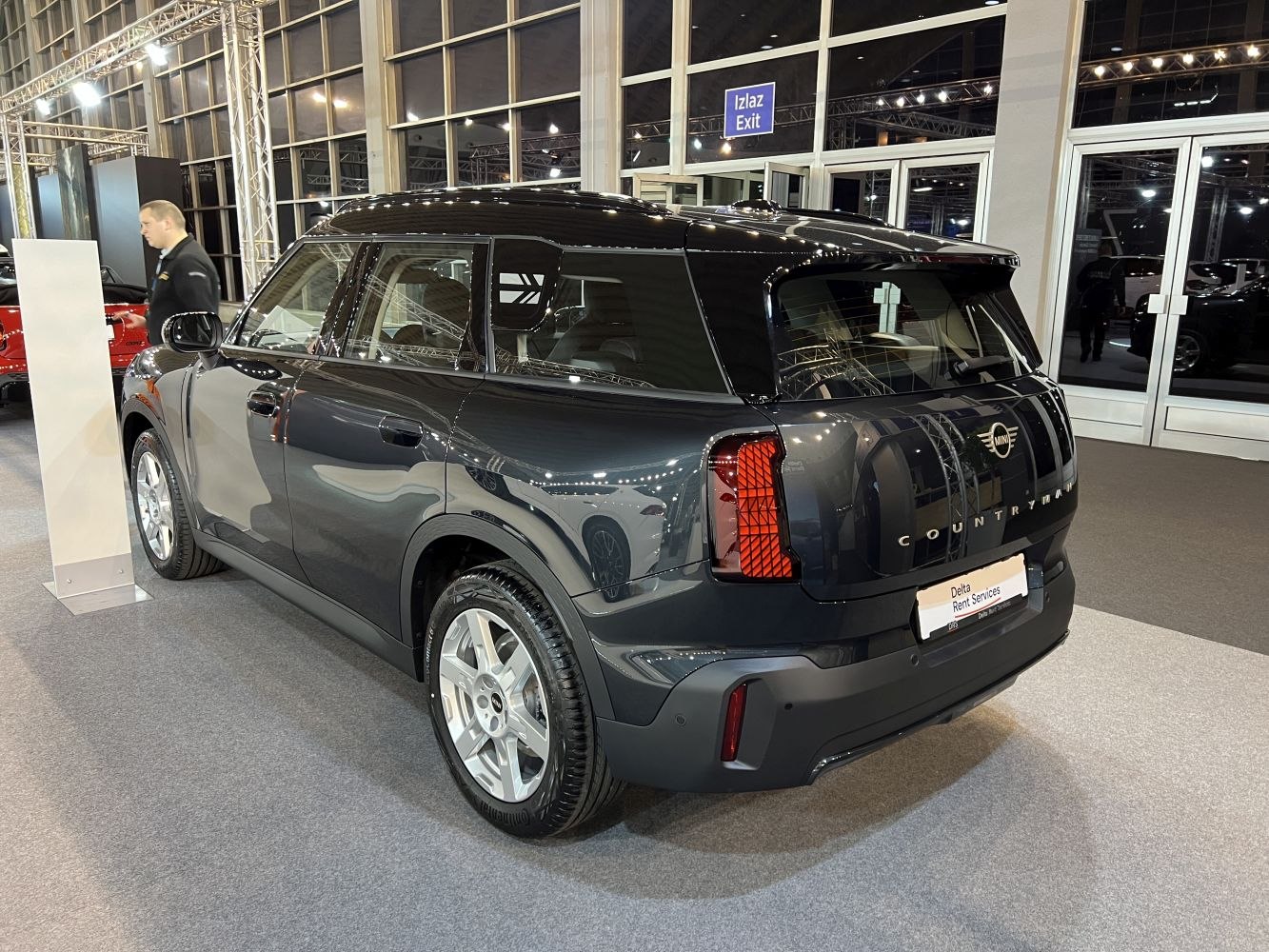 Rear and side exterior view of modern SUV with distinctive taillights and sleek body.