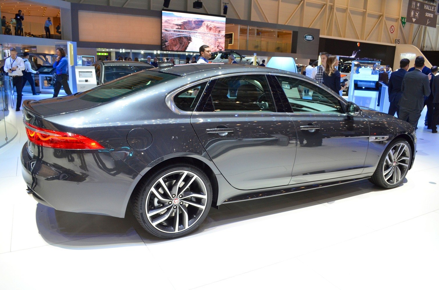 Sleek rear side profile with alloy wheels and streamlined design