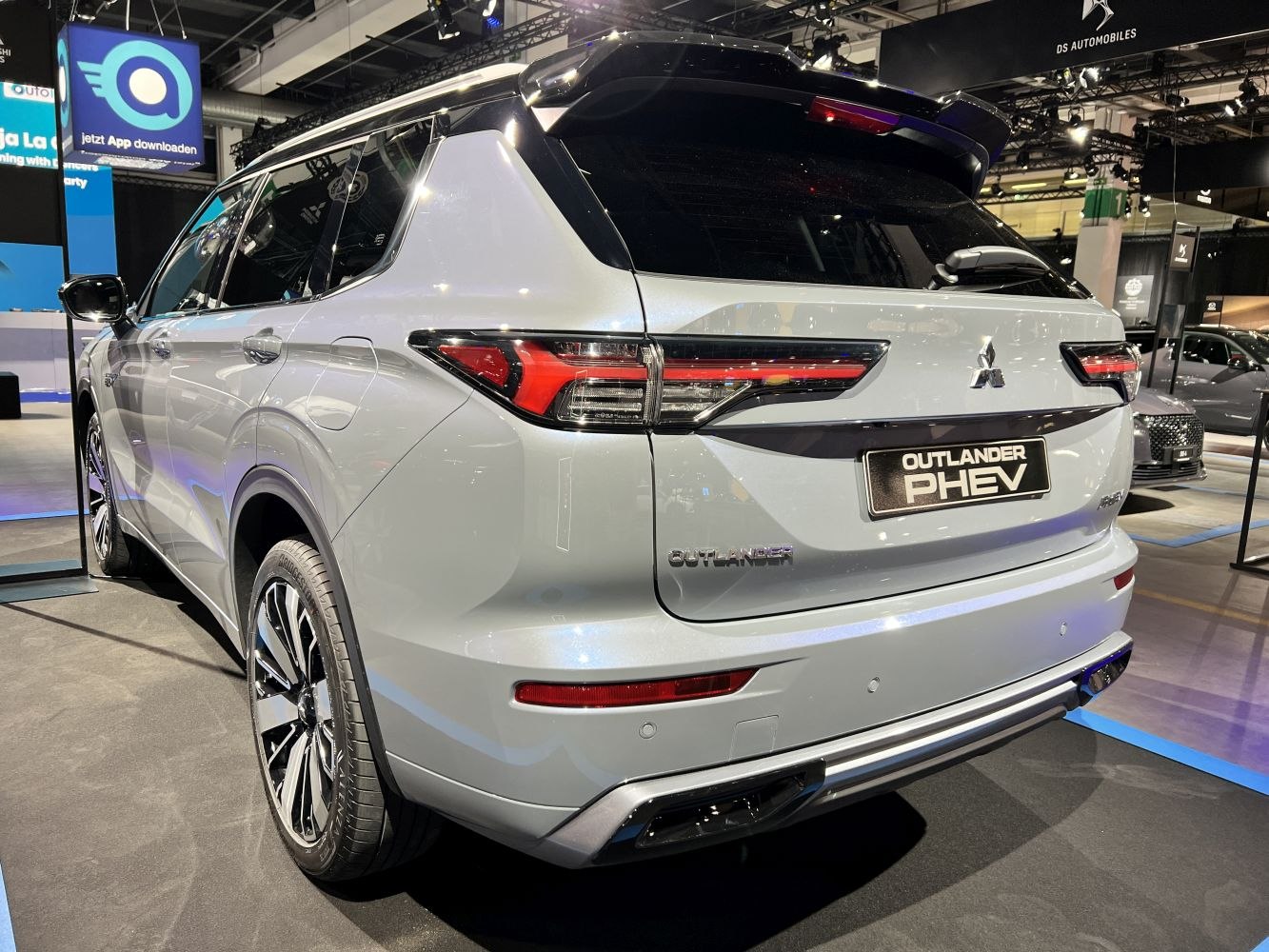 Rear view with updated taillights and modern bumper design