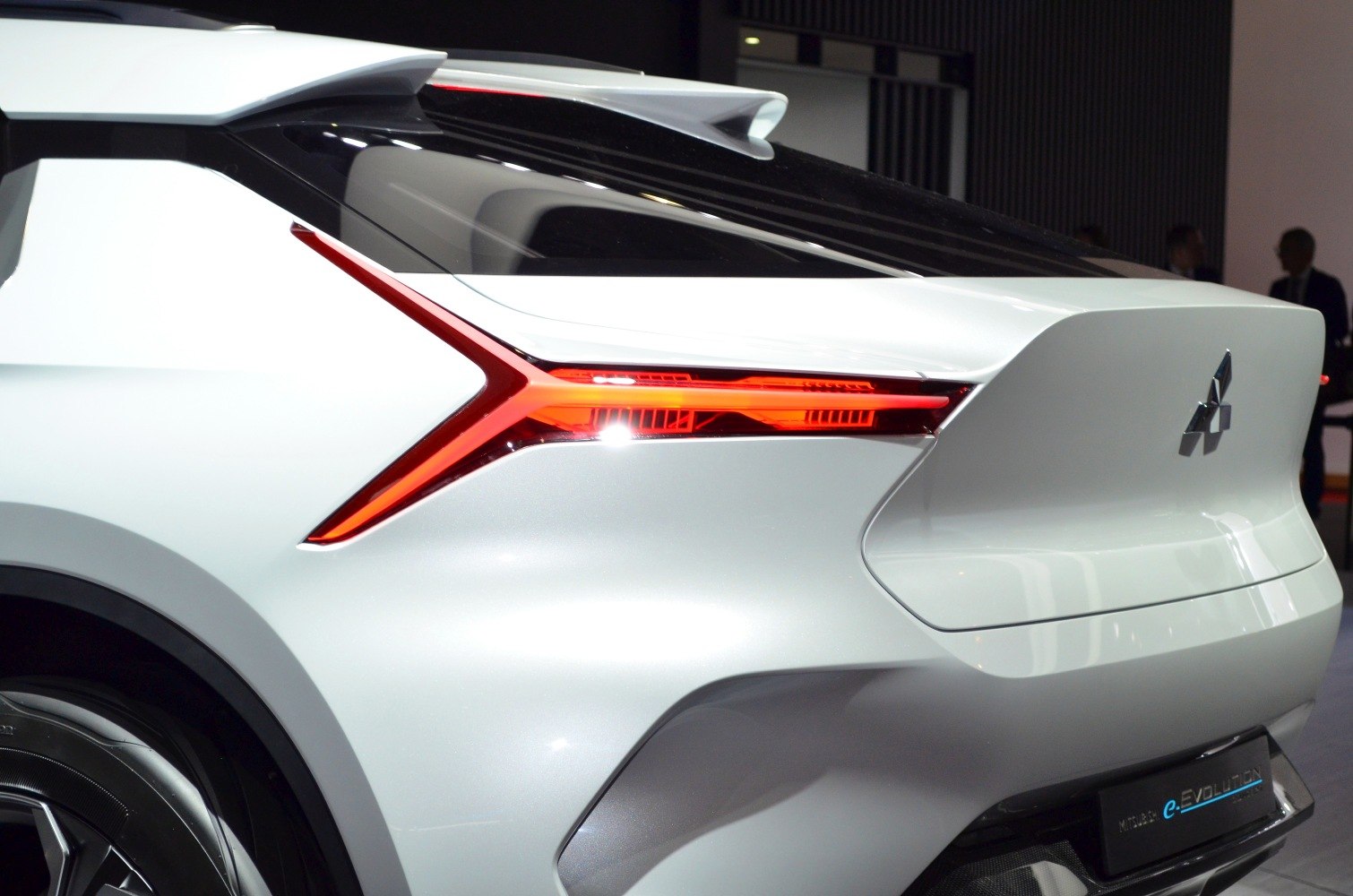 Futuristic rear design with sharp LED taillights and rear spoiler