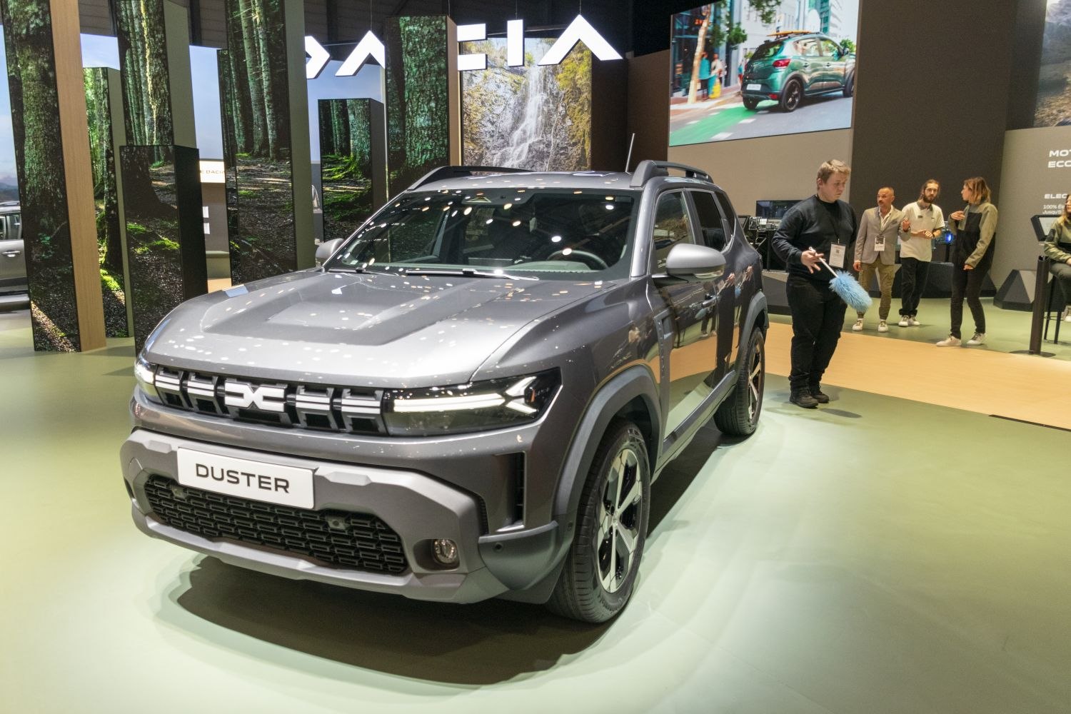 Modern SUV front with LED headlights and rugged styling