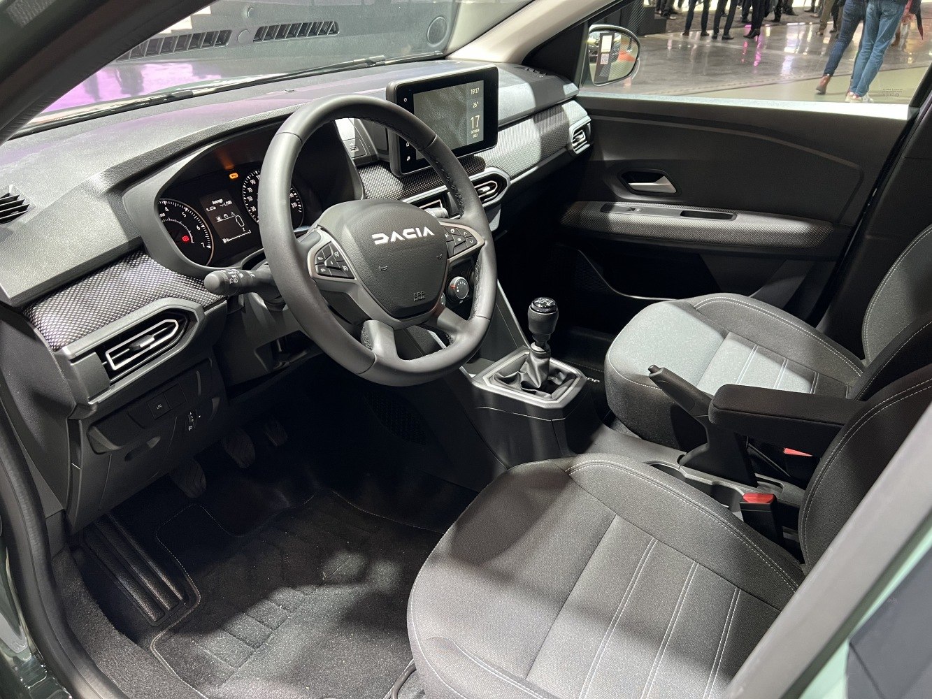 Manual transmission, ergonomic front seats, updated dashboard design