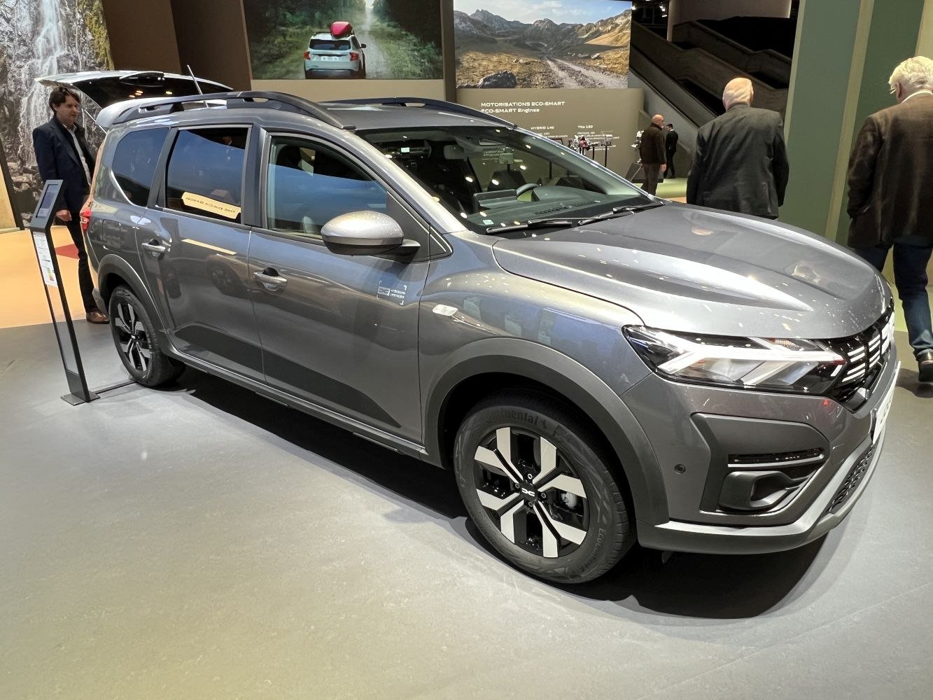 Modern SUV with LED headlights and alloy wheels