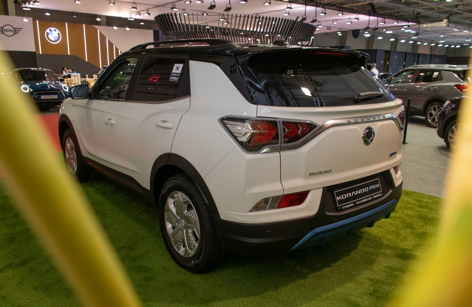 Rear design with distinctive tail lights and sleek SUV rear profile