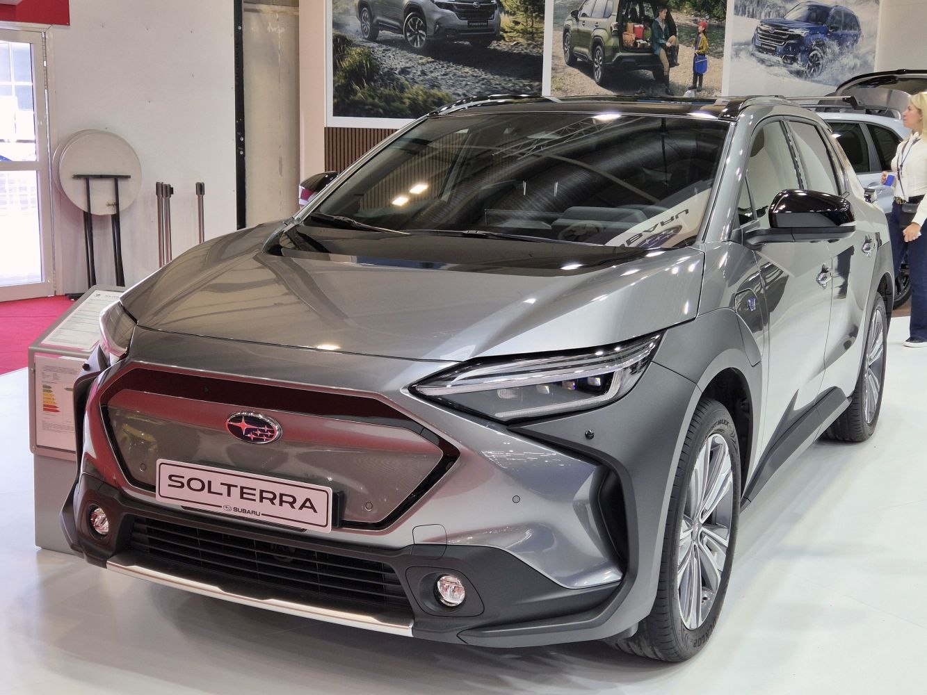 Front view with sleek grille and modern LED headlights